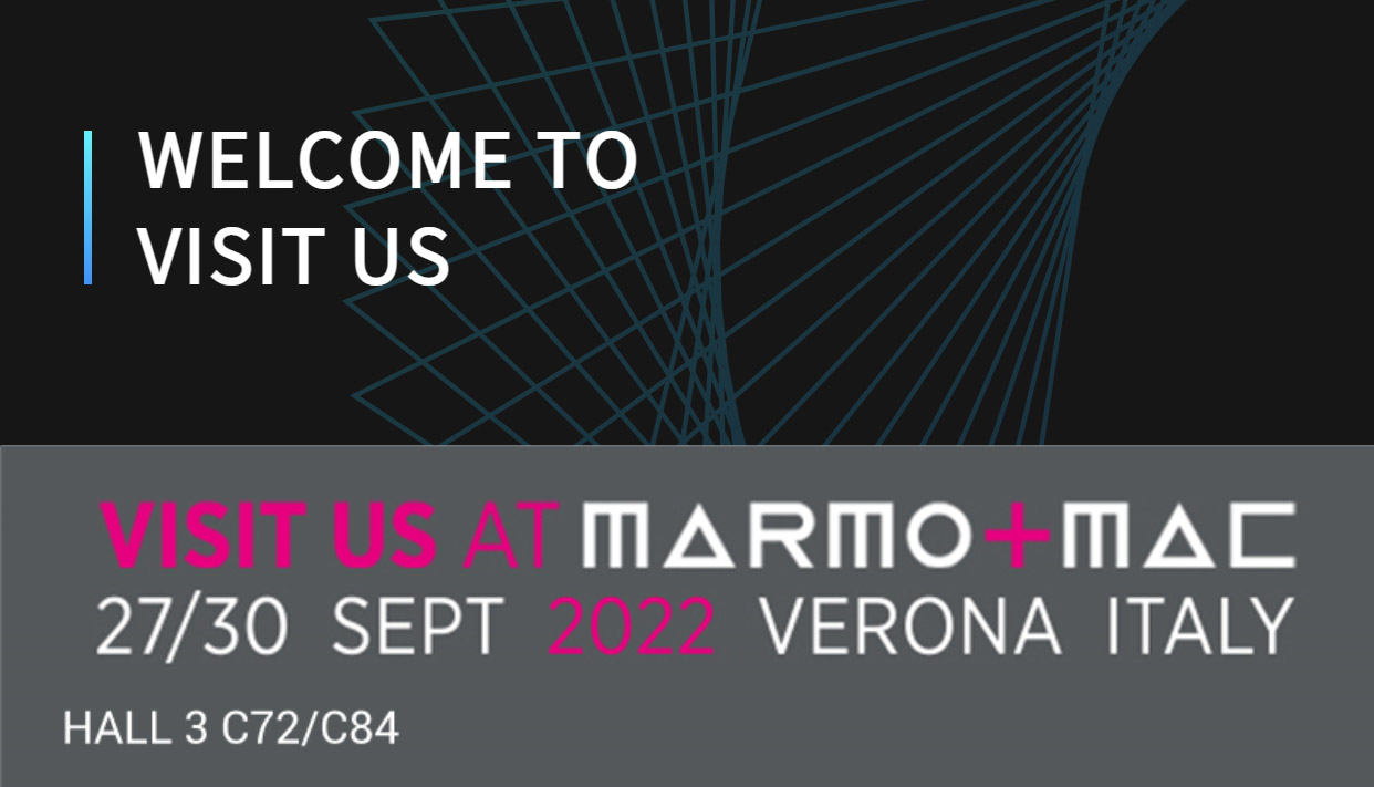 Welcome to visit us at Marmomac in Verona, Italy.