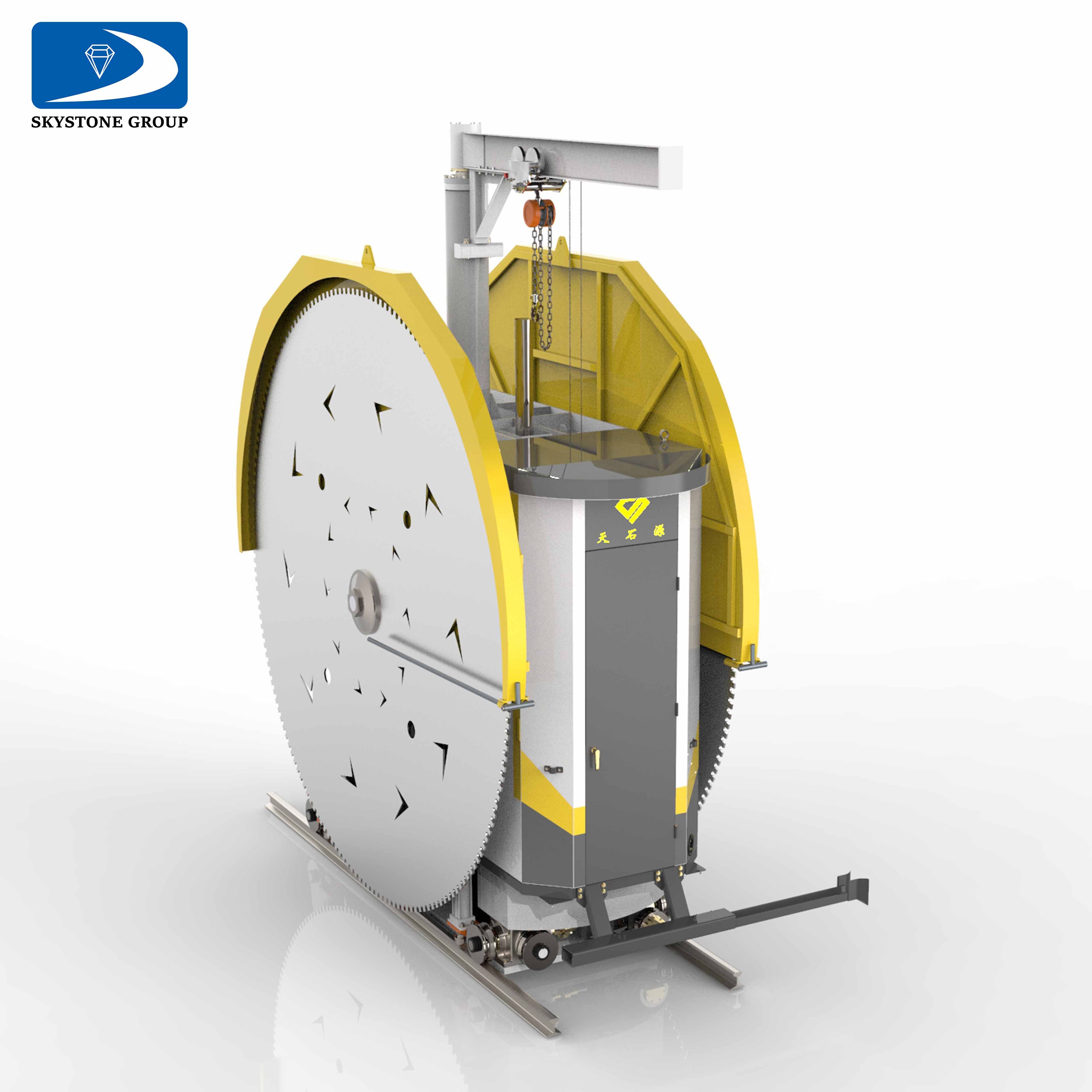 Double-Blade Mining Machine