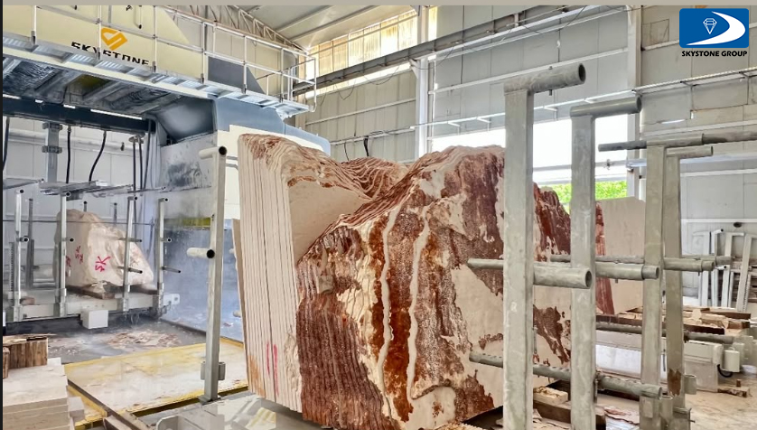 Skystone multi wire machine cut the salb