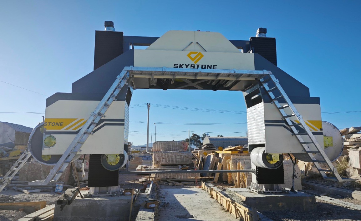 Skystone Multi-Wire Saw Installation in Argentina