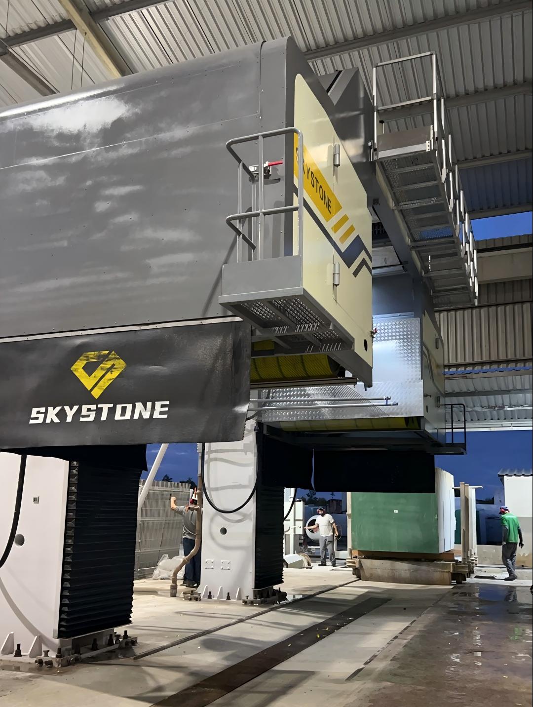 Skystone Multi Wire Saw Machine Installed in Brazil Skystone Multi Wire Saw Machine Installed in Brazil