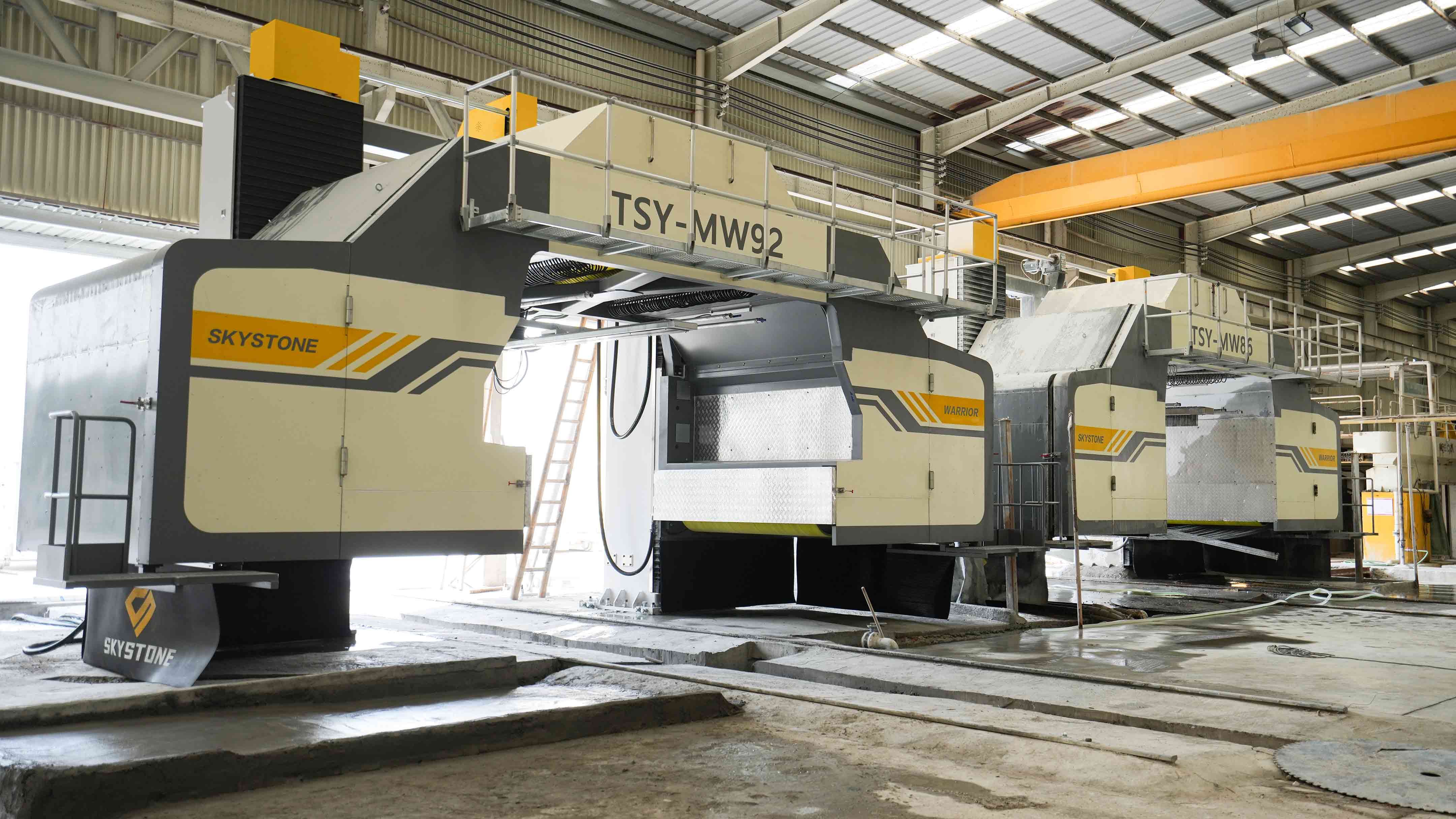 Skystone 92- and 86-Wire Multi-Wire Saws Installed in Shuitou