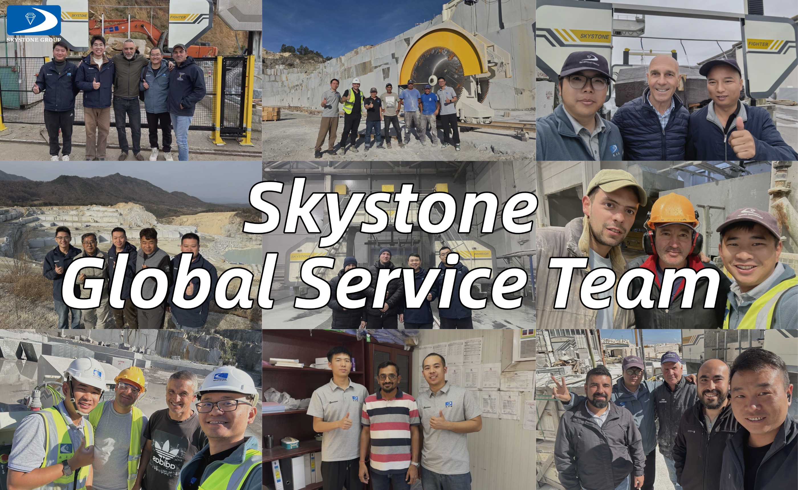Skystone Welcomes the New Year with Gratitude and Continuous Innovation in Stone Cutting Technology