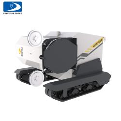 Trackless quarry wire saw machine with more convenience and efficiency