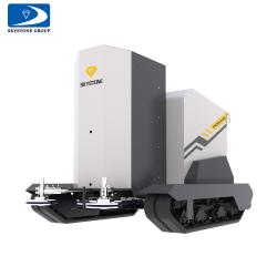 Trackless quarry wire saw machine with more convenience and efficiency